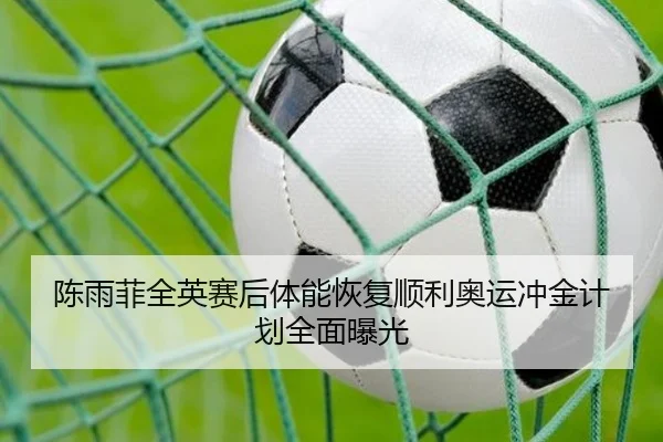 陈雨菲全英赛后体能恢复顺利奥运冲金计划全面曝光